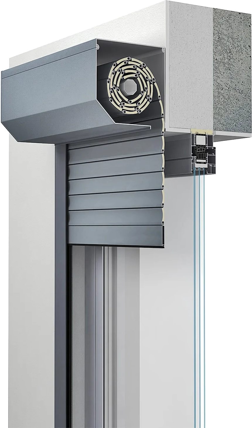 Avvolgibile con cassonetto nell’architrave